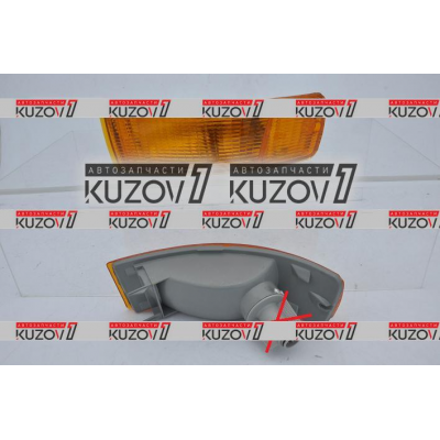 Указатель Поворота В Бампер (левый) Желтый, AVG для AUDI 90 1991-1996 - фото
