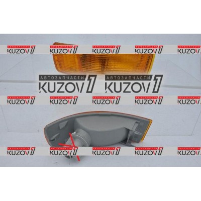 Указатель Поворота В Бампер (правый) Желтый, AVG для AUDI 90 1991-1996 - фото