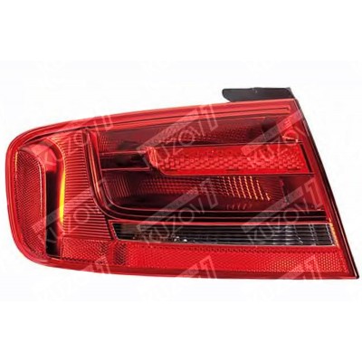 Задний фонарь (левый) наружный, TYC для AUDI A4 (B8) 2007-2011 - фото