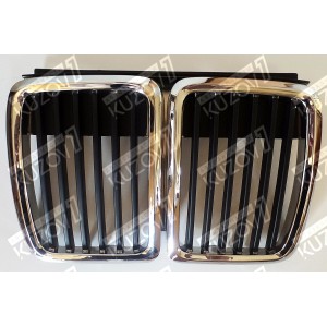 РЕШЕТКА РАДИАТОРА ЦЕНТРАЛЬНАЯ (С ХРОМ ОБОДКОМ) - фото