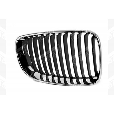Решетка радиатора (правая) Хром, Черн TYG для BMW 3 (E36) 1996-1999 - фото