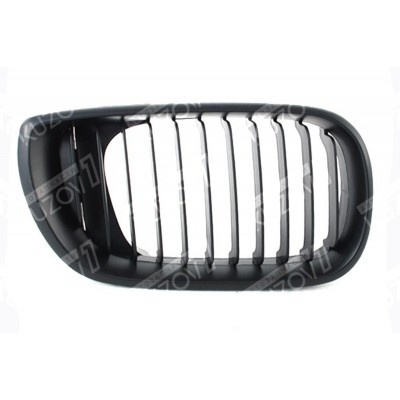 Решетка радиатора (правая) Полностью Черная TYG для BMW 3 (E46) 2001-2005 - фото