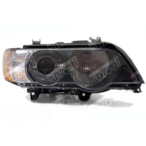 ПЕРЕДНЯЯ ФАРА (ПРАВАЯ) C БЕЛЫМ ПОВОРОТОМ, H7/HB3, TYC  - фото