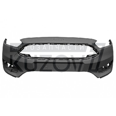 Бампер передний (грунтованный) С Заглушкой Букс Крюка, ISAM для FORD FOCUS 2014-2018 - фото Бампер передний (грунтованный) С Заглушкой Букс Крюка, ISAM для FORD FOCUS 2014-2018 - фото