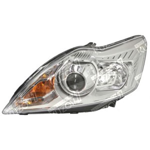 ПЕРЕДНЯЯ ФАРА (ЛЕВАЯ) ЛИНЗОВАЯ, ХРОМ, TYC - фото