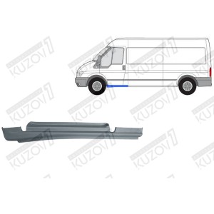 ПОРОГ (ЛЕВЫЙ) ПОД ПЕРЕДНЮЮ ДВЕРЬ, ОРИГИНАЛ, 1.0 ММ, ДАНИЯ