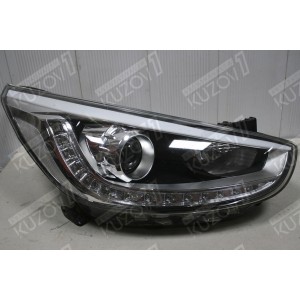 ПЕРЕДНЯЯ ФАРА (ПРАВАЯ) ЛИНЗОВАЯ, СВЕТОДИОДНАЯ, RUSSIA / EURO-TYPE, TYC - фото