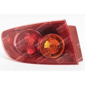ЗАДНИЙ ФОНАРЬ (ЛЕВЫЙ) EURO-TYPE, НАРУЖНЫЙ, TYC - фото