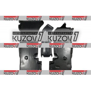 ЗАЩИТА ДВИГАТЕЛЯ ЦЕНТРАЛЬНАЯ + 2 БОКОВЫЕ (ПЛАСТИК) FLORIMEX