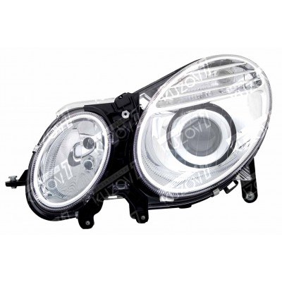 Передняя фара (левая) TYC для Mercedes E (W211) 2002-2006 - фото