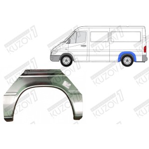 АРКА ЗАДНЯЯ (ЛЕВАЯ=ПРАВАЯ) БОЛЬШАЯ, ОРИГИНАЛ, 1.0 ММ, ДАНИЯ