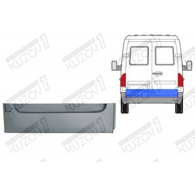 Дверь Задняя (левая) POLCAR для Mercedes Sprinter 1995-2000 - фото Дверь Задняя (левая) POLCAR для Mercedes Sprinter 1995-2000 - фото