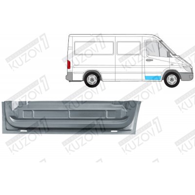 Дверь Передняя (правая) Нижняя POLCAR для Mercedes Sprinter 2000-2006 - фото Дверь Передняя (правая) Нижняя POLCAR для Mercedes Sprinter 2000-2006 - фото