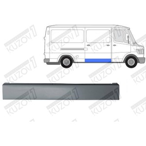 ПОРОГ (ПРАВЫЙ) ПОД БОКОВОЙ СДВИЖНОЙ ДВЕРИ, НАРУЖНЫЙ, 21 СМ, ОРИГИНАЛ, 0.8 ММ, ПОЛЬША - фото