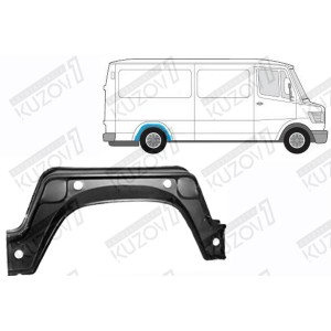 АРКА ЗАДНЯЯ (ПРАВАЯ) ВНУТРЕННЯЯ ЧАСТЬ, ОРИГИНАЛ, 0.8 ММ, ПОЛЬША