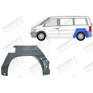 АРКА ЗАДНЯЯ (ЛЕВАЯ) ОРИГИНАЛ, 0.8 ММ, ПОЛЬША