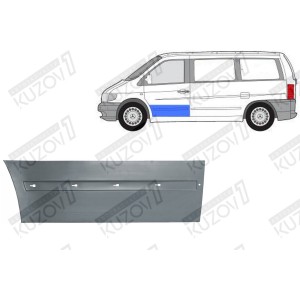 ДВЕРЬ ПЕРЕДНЯЯ (ЛЕВАЯ) НИЖНЯЯ НАРУЖНАЯ ЧАСТЬ, ОРИГИНАЛ, 1.0 ММ, ДАНИЯ