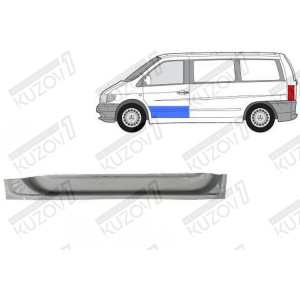 ДВЕРЬ ПЕРЕДНЯЯ (ЛЕВАЯ) НИЖНЯЯ ВНУТРЕННЯЯ ЧАСТЬ, ОРИГИНАЛ, 0.8 ММ, ПОЛЬША