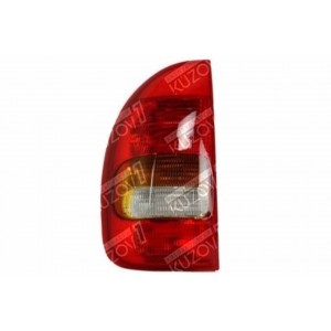 ЗАДНИЙ ФОНАРЬ (ЛЕВЫЙ) КРАСНЫЙ, С ЖЕЛТЫМ ПОВОРОТОМ, DEPO - фото