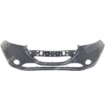 Бампер передний (грунтованный) PHIRA для PEUGEOT 208 2012-2016 - фото Бампер передний (грунтованный) PHIRA для PEUGEOT 208 2012-2016 - фото