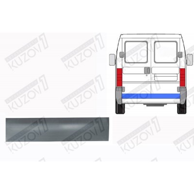 Дверь Задняя (правая) POTRYKUS для PEUGEOT BOXER 2002-2006 - фото