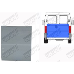 ДВЕРЬ ЗАДНЯЯ (ЛЕВАЯ) НИЖНЯЯ НАРУЖНАЯ ЧАСТЬ, ДО СТЕКЛА, 96 СМ, ОРИГИНАЛ, 0.8 ММ, ПОЛЬША