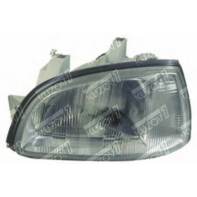 Передняя фара (левая) DEPO для RENAULT CLIO 1996-1998 - фото Передняя фара (левая) DEPO для RENAULT CLIO 1996-1998 - фото