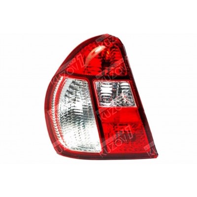 Задний фонарь (левый) Красно-Белый, DEPO для RENAULT CLIO 1998-2001 - фото Задний фонарь (левый) Красно-Белый, DEPO для RENAULT CLIO 1998-2001 - фото