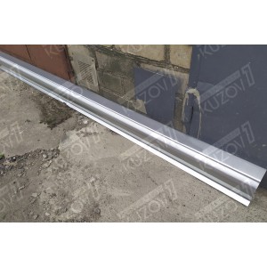 ПОРОГ (ЛЕВЫЙ) РЕМКОМПЛЕКТ, НАРУЖНАЯ ЧАСТЬ, ОЦИНКОВКА 1.1 ММ, БЕЛАРУСЬ - фото