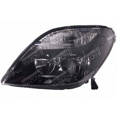 Передняя фара (левая) Темная, DEPO для RENAULT SCENIC 1999-2003 - фото