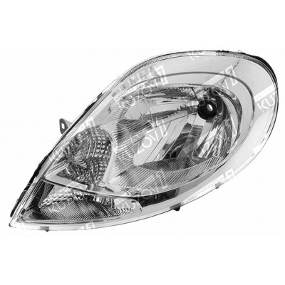 Передняя фара (левая) С Белым Поворотом, TYC для RENAULT TRAFIC 2006-2014 - фото