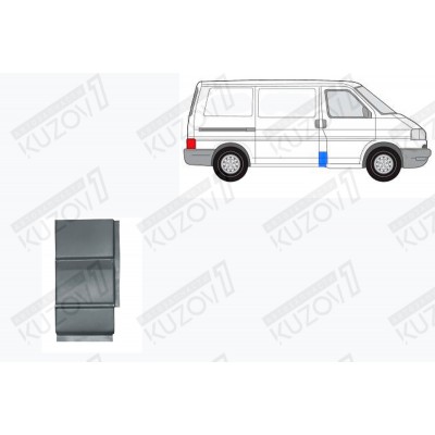 Панель Боковая (правая) За Пассажирской Дверью POTRYKUS для Volkswagen T4 1990-1996 - фото Панель Боковая (правая) За Пассажирской Дверью POTRYKUS для Volkswagen T4 1990-1996 - фото