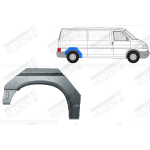 АРКА ЗАДНЯЯ (ПРАВАЯ) ОРИГИНАЛ, 1.0 ММ, ДАНИЯ